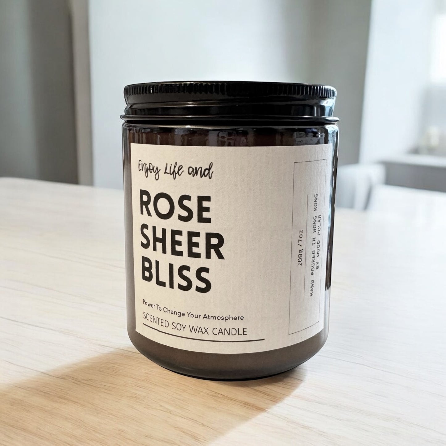 Rose Sheer Bliss Soy Wax Candle 玫瑰大豆蠟燭